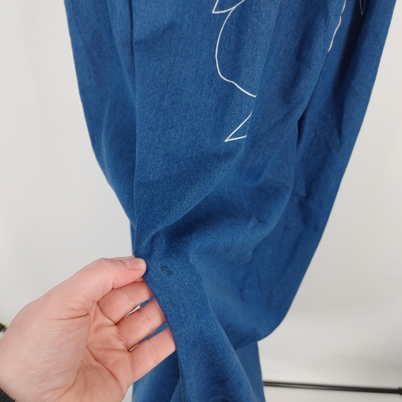 Millie & Lou Faux Wrap Midi Dress - Picture 6 of 9